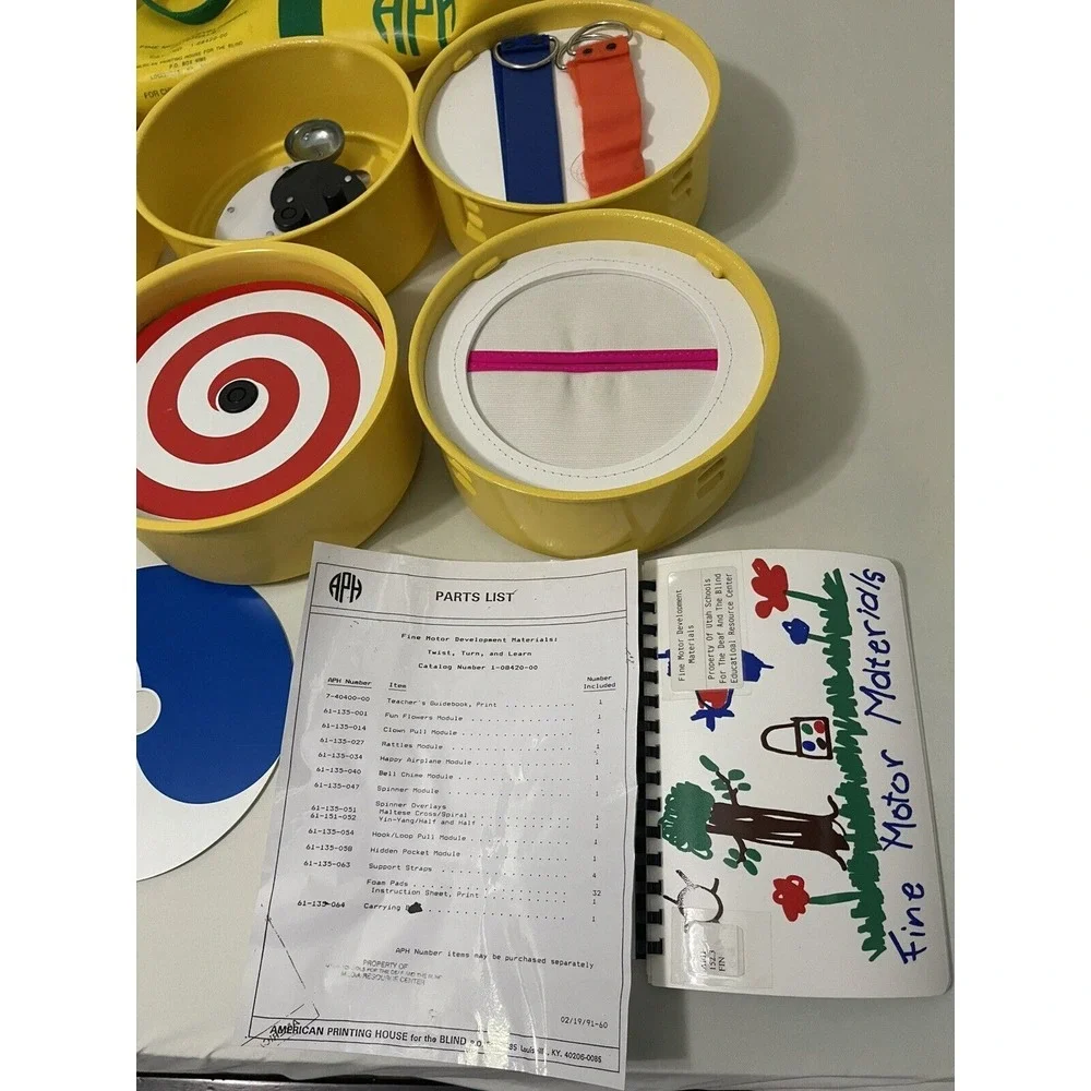 Fine Motor Development Material Kit APH‎ Complete Discontinued